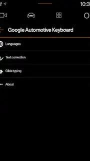 Google Automotive Keyboard captura 3