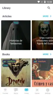 EWA: Learn English & Spanish Language captura 10