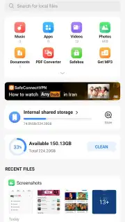 SHAREit - Connect & Transfer captura 2