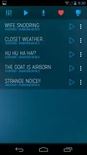 Sleep Talk Recorder captura 2