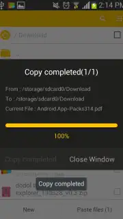 dodol File Explorer captura 2