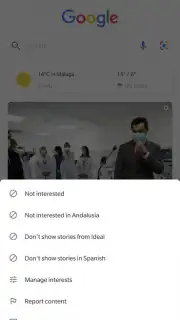 Google App captura 3