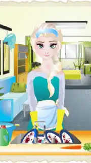 Gina-House Cleaning Games captura 2