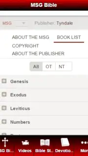 The Message Bible Free MSG captura 2