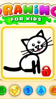 Drawing for Kids! Coloring Children Games Toddlers captura 3