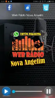 Web Radio Nova Angelim captura 2