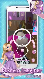 Fashion Designer Girls Games captura 1