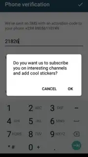 Via Messenger - Unofficial Telegram App captura 8