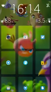 Angry Birds Stella Launcher captura 5