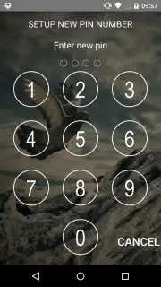 Keypad Lock Screen WatchDog captura 5
