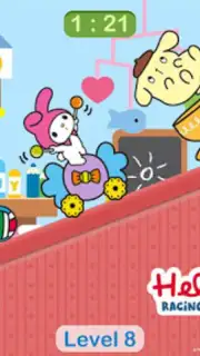 Hello Kitty games - car game captura 3