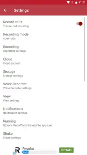 Automatic Call Recorder captura 4