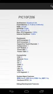 PICmicro Database captura 3