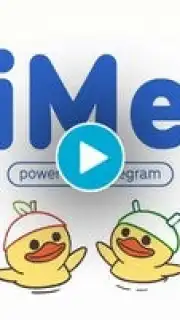 iMe Messenger & Crypto Wallet captura 1