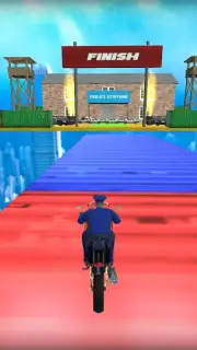 Police Bike Stunts Games captura 12