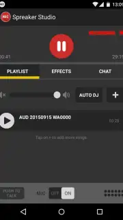 Spreaker Studio captura 5