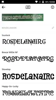 WhatTheFont captura 6