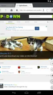 Du Browser for Tablet captura 3