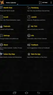 Hindu Calendar captura 4