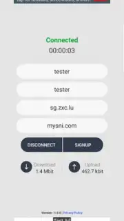 Howdy VPN captura 1