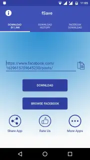 Video Downloader For Facebook captura 7