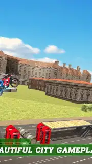 London City Motorbike Stunt Riding Simulator captura 2