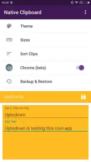 Native Clipboard captura 3