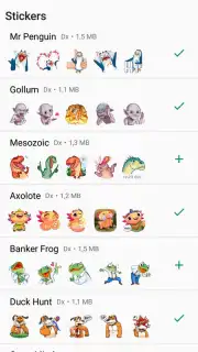 Stickers WhatsApp captura 2