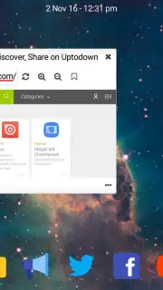 Leena Desktop UI captura 4