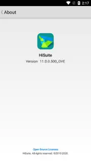 Huawei HiSuite captura 2