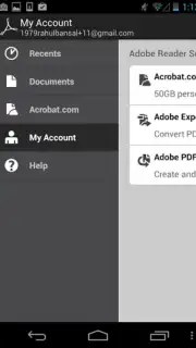 Adobe Acrobat Reader captura 5