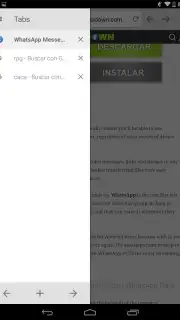 Lightning Browser captura 5