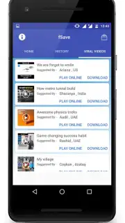 Video Downloader For Facebook captura 2