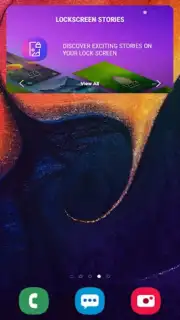 Galaxy Widget captura 3