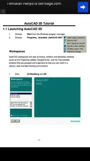 Autocad 2007 3D Tutorial captura 5