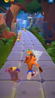 Crash Bandicoot: On the Run! captura 2