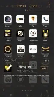Gold Rush GOLauncher EX Theme captura 2