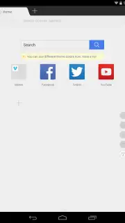UC Browser HD captura 7