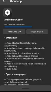 AndroidIDE Coder captura 4