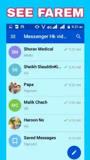 Messenger Hk video call voice call captura 2