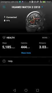 Huawei Wear captura 2