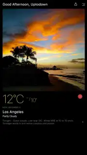 Today Weather captura 1