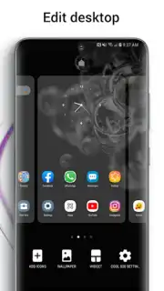 Cool S20 Launcher Galaxy OneUI captura 2
