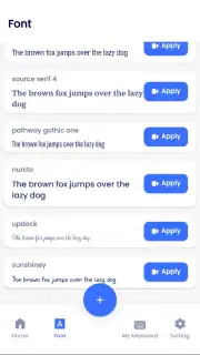 Font Keyboard captura 5
