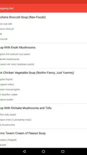 Soup Recipes captura 1