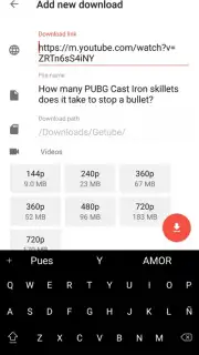 Getube captura 3