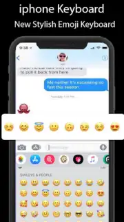 iphone keyboard : iOS Emojis captura 1
