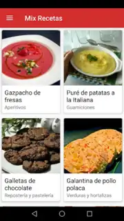 Mix Recetas captura 3