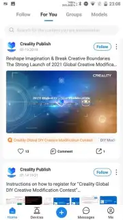 Creality Cloud captura 3