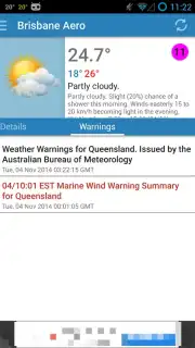 Au Weather Free captura 8